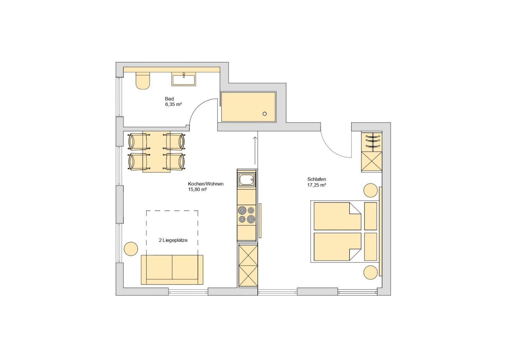 Sternen Bohlingen Aparthotel Phòng bức ảnh