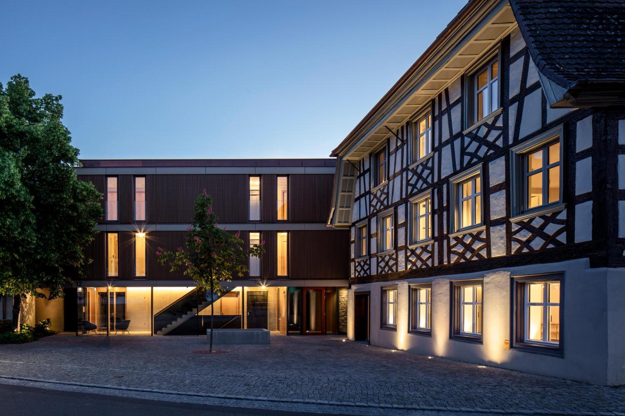 Sternen Bohlingen Aparthotel Ngoại thất bức ảnh