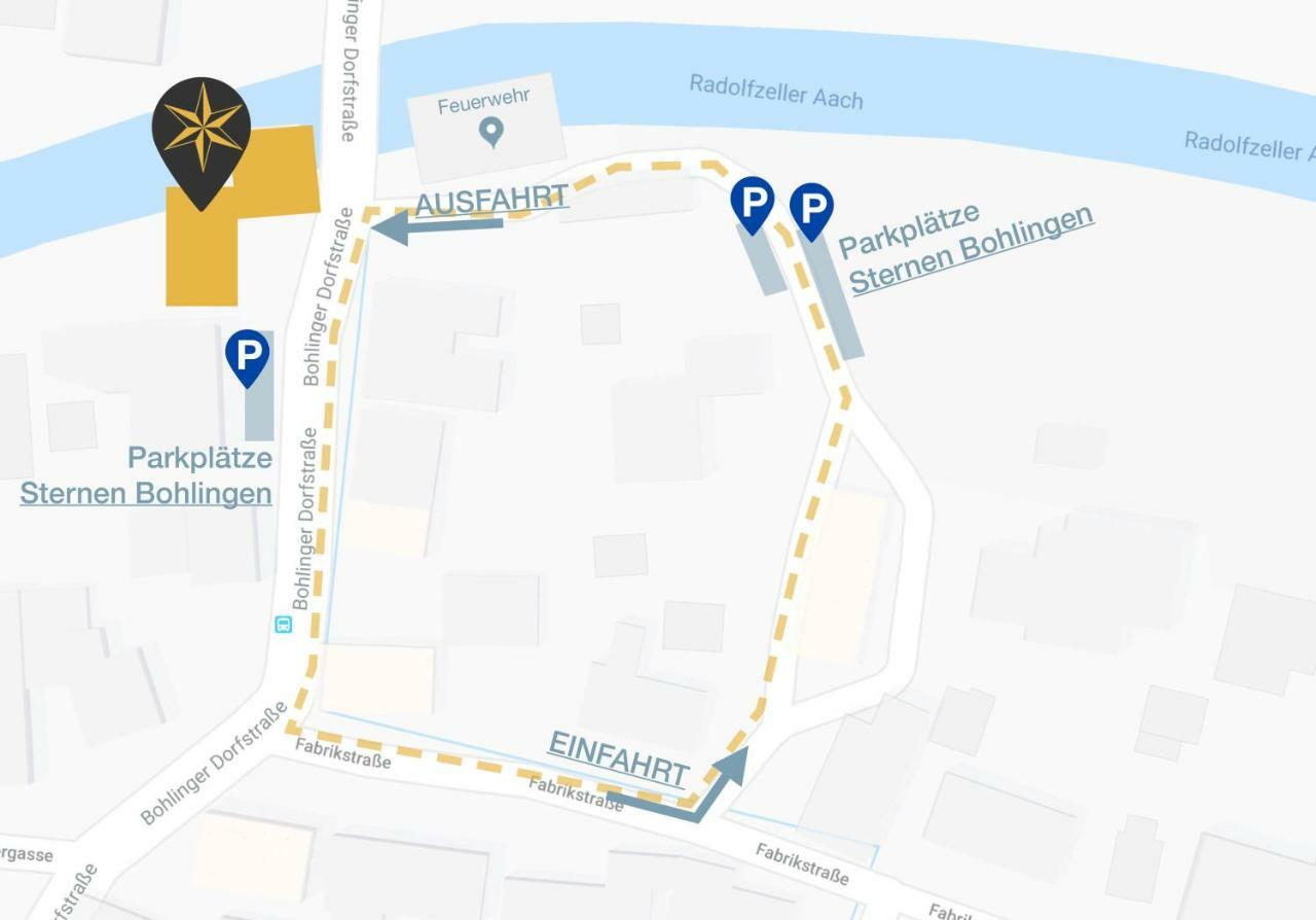 Sternen Bohlingen Aparthotel Ngoại thất bức ảnh